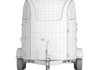 Humbaur Maximus horse trailer 3D Модель