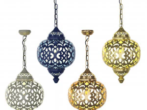 Vintage Moroccan lamp 3D Model