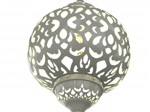 Vintage Moroccan lamp 3D Model