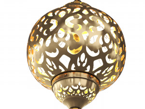 Vintage Moroccan lamp Modelo 3D