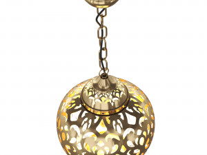 Vintage Moroccan lamp Modelo 3D