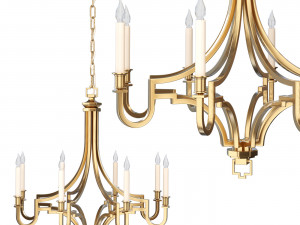 Chandelier Mykonos Small 3D Model