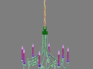 Chandelier Mykonos Small 3D Модель