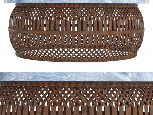 Koffietafel 3D Model