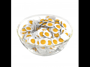 Sweets in a bowl 3D Model
