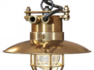 ペンダントランプドイツ鋳造真鍮 3Dモデル