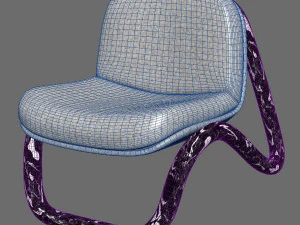 Armchair Pierre Gonalons 3D Model