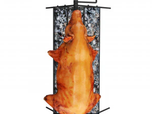 Pig on a skewer 3D Model
