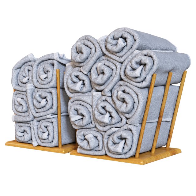 Towels 3D-Modell .c4d .max .obj .3ds .fbx .stl .blend 