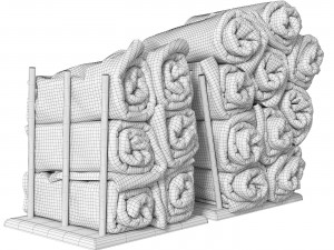 Towels 3D-Modell