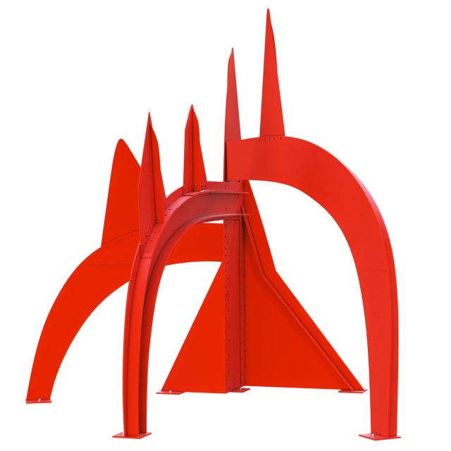Sculpture Sauryen 3D मॉडल .c4d .max .obj .3ds .fbx .stl .blend 
