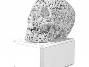 Skull bronze 3D-Modell