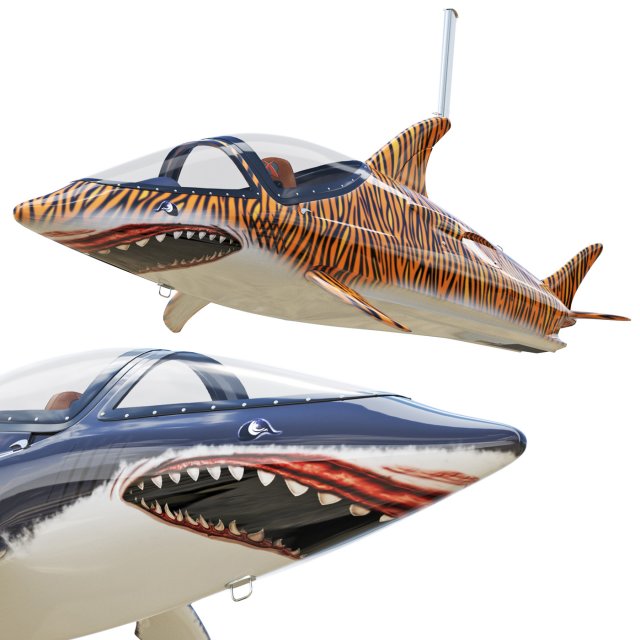 Seabreacher jet ski Modèle 3D .c4d .max .obj .3ds .fbx .stl .blend 
