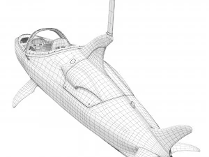 Seabreacher jet ski 3D Model