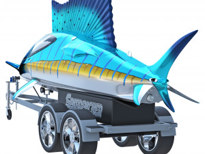 Jet Ski Seabreacher Salefish 3Dモデル