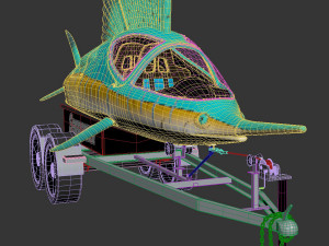 Jet Ski Seabreacher Salefish 3Dモデル
