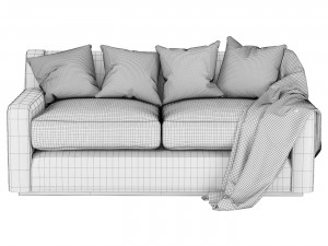 Sofa Jane Rose Uniacke 3D Model