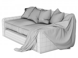 Sofa Jane Rose Uniacke 3D Model