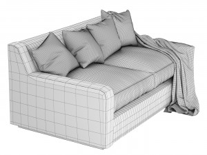 Sofa Jane Rose Uniacke 3D Model
