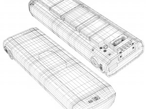 Battery for electric bike Stella 3Dモデル