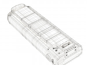 Battery for electric bike Stella 3Dモデル