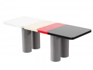 Table QUAI AUX 3D Model