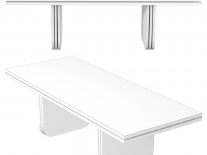 Table SAM BOR 3D Model