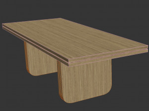 Table SAM BOR 3D Model