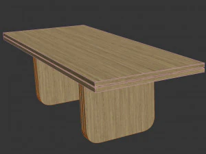 Table SAM BOR 3D Model