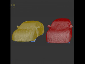 Car awning Modello 3D
