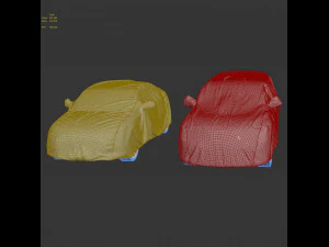 Car awning 3D Model