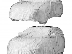 Car awning Modello 3D