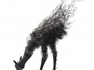 Modern sculpture Tomohiro Inaba 2 3D Model