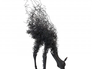 Modern sculpture Tomohiro Inaba 2 3D Model