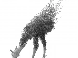 Modern sculpture Tomohiro Inaba 2 3D Model