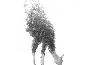 Modern sculpture Tomohiro Inaba 2 3D Model