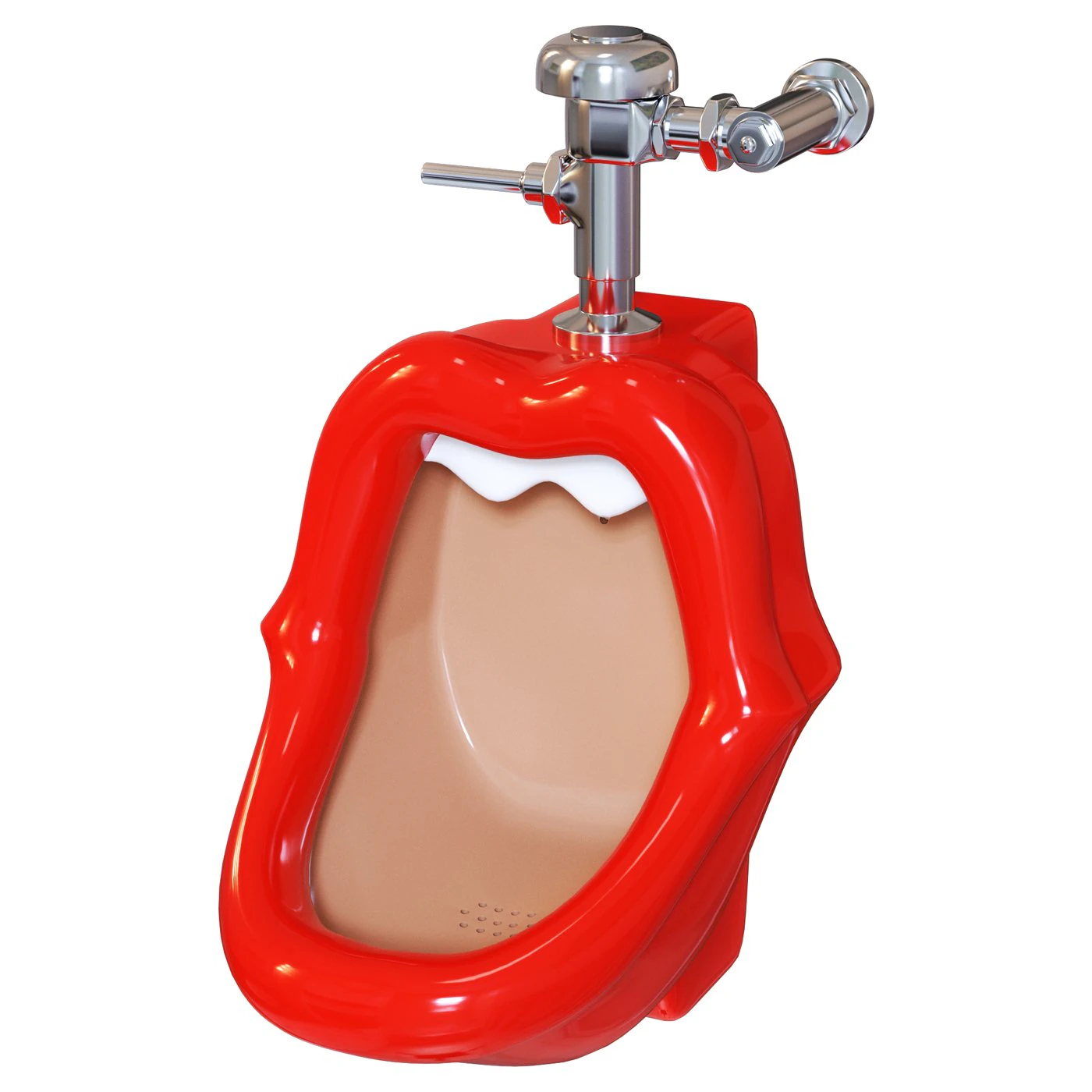 Urinal Mouth 3D Model .c4d .max .obj .3ds .fbx .stl .blend