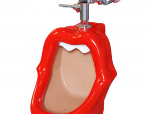 Urinoir mond 3D Model