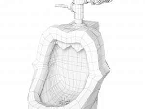 Urinal Mouth 3D Model