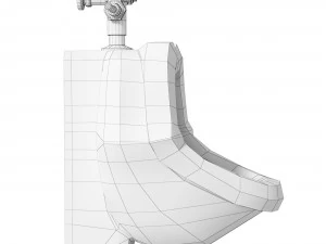 Urinal Mouth 3D Model