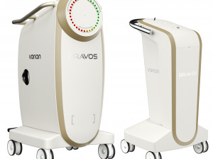 Brachiotherapy device Varian Bravos 3D-Modell