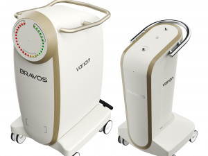 Brachiotherapy device Varian Bravos 3D-Modell