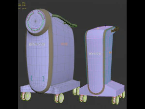 Brachiotherapy device Varian Bravos 3D Model