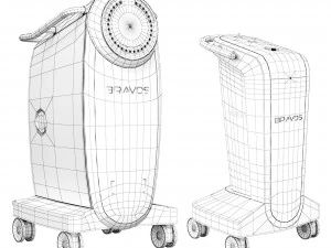 Brachiotherapy device Varian Bravos 3D Model