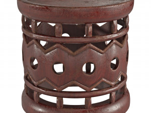 Chair Zig-Zag Bamileke 3Dモデル