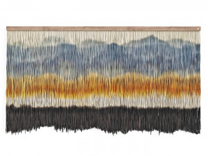 Decorative textile panel Blue Ridge 3D Model
