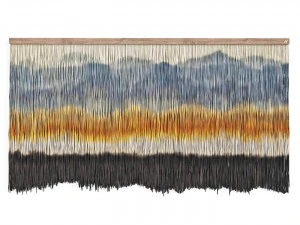 Decorative textile panel Blue Ridge 3D Model