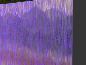 Decorative textile panel Blue Ridge 3D Model