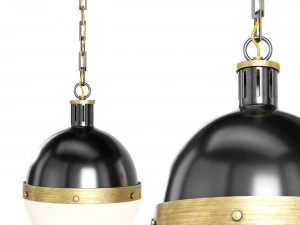 Lampada a sospensione Whitmann Modello 3D