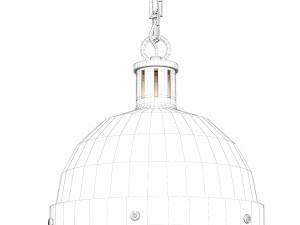 Pendant lamp Whitman Model 3D